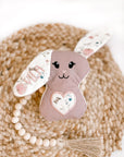 Brodeerattu keepsake pupu