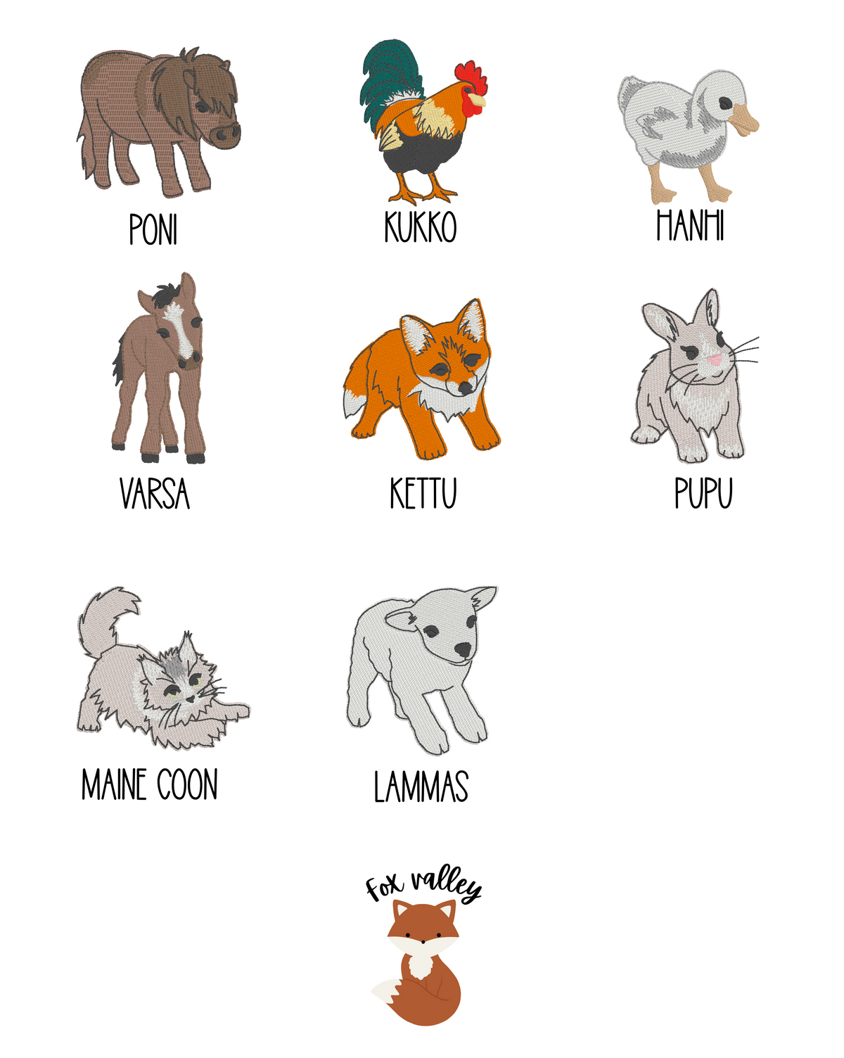 Brodeerattu puuvillapyyhe - lemmikin kuvalla