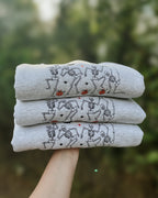 Brodeerattu college tanssivat luurangot