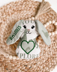 Brodeerattu keepsake pupu