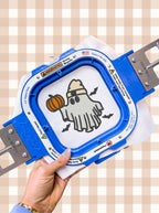 Brodeerattu college pumpkin ghost